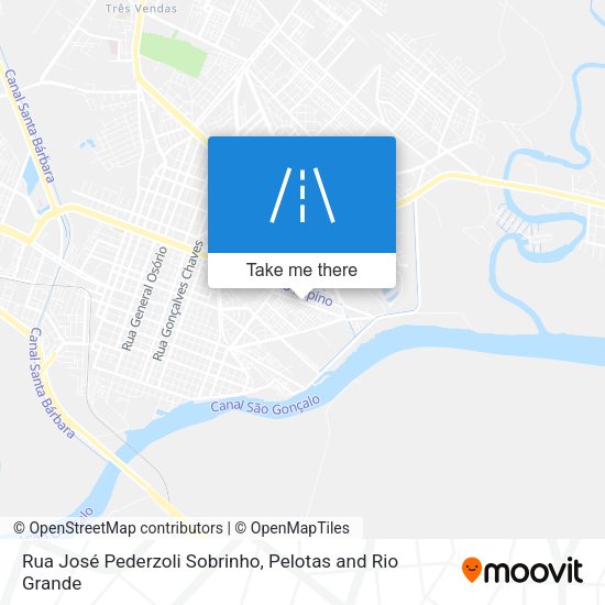Rua José Pederzoli Sobrinho map