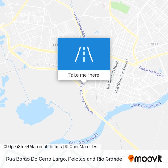 Rua Barão Do Cerro Largo map