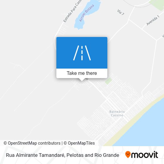Rua Almirante Tamandaré map