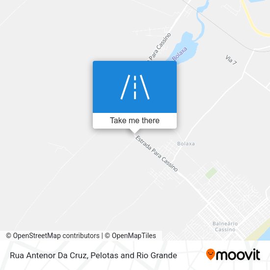 Rua Antenor Da Cruz map