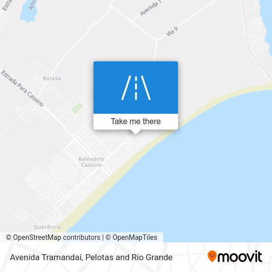 Avenida Tramandaí map