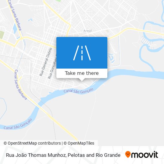 Rua João Thomas Munhoz map