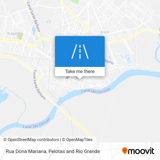 Rua Dona Mariana map