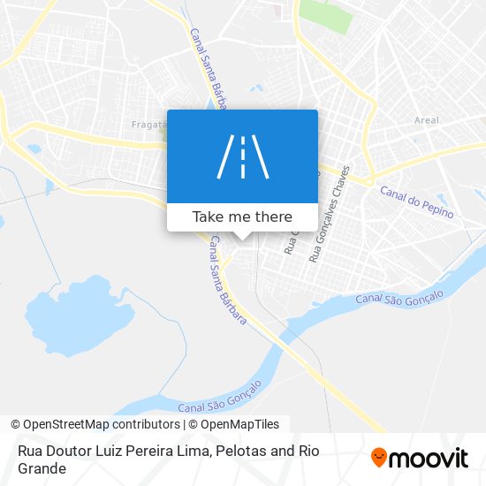 Mapa Rua Doutor Luiz Pereira Lima