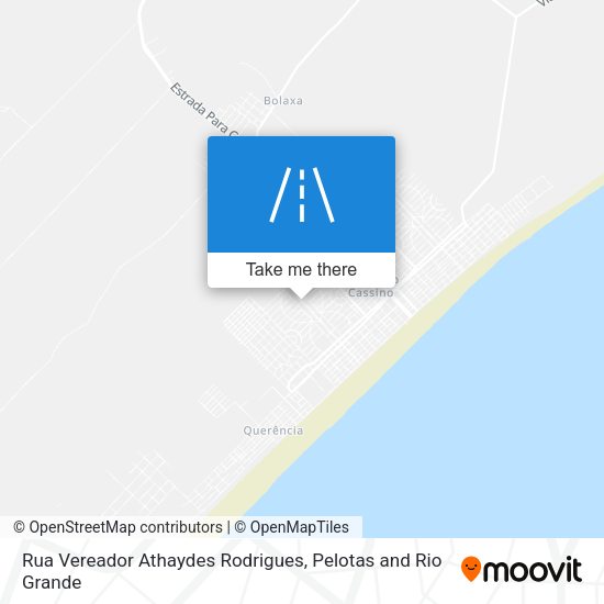Rua Vereador Athaydes Rodrigues map