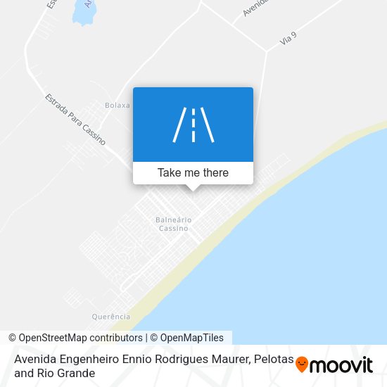 Avenida Engenheiro Ennio Rodrigues Maurer map