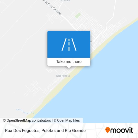 Rua Dos Foguetes map