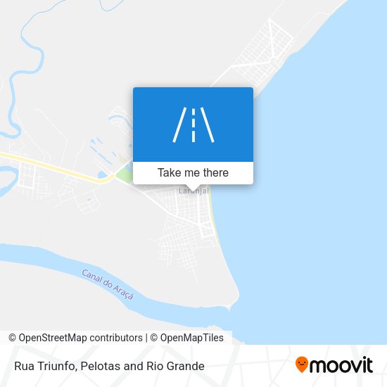Rua Triunfo map