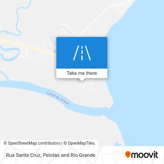 Rua Santa Cruz map