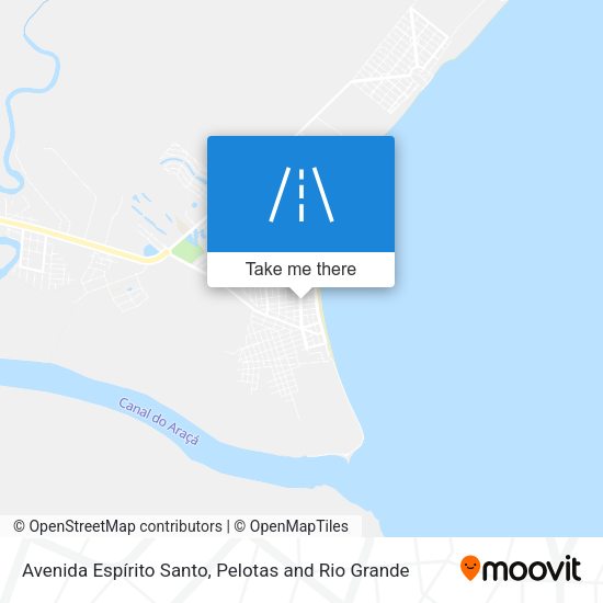 Avenida Espírito Santo map