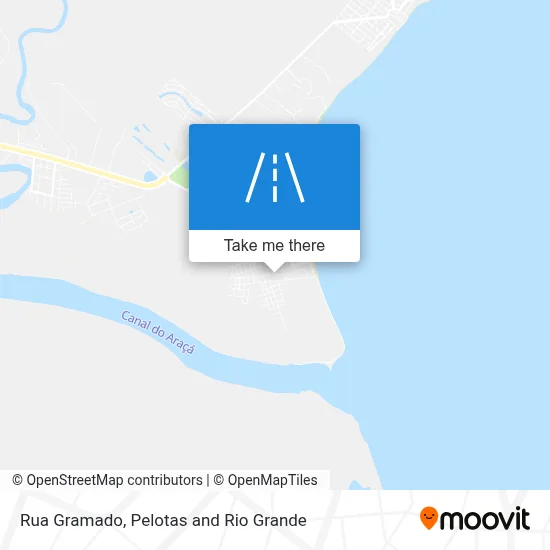Rua Gramado map