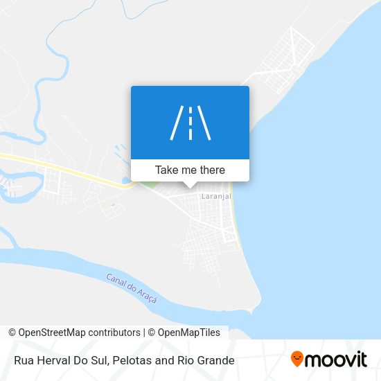 Rua Herval Do Sul map