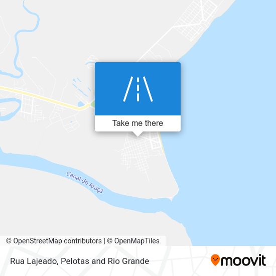 Rua Lajeado map