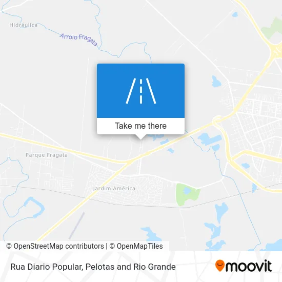 Rua Diario Popular map