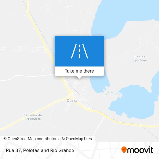 Rua 37 map