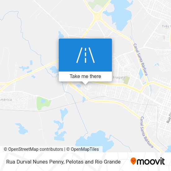 Rua Durval Nunes Penny map