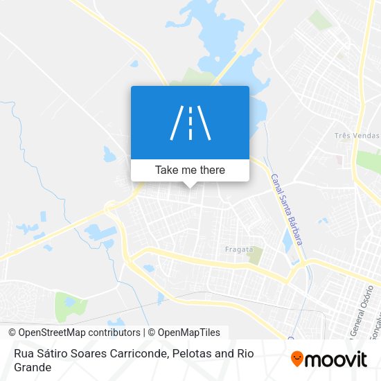 Rua Sátiro Soares Carriconde map