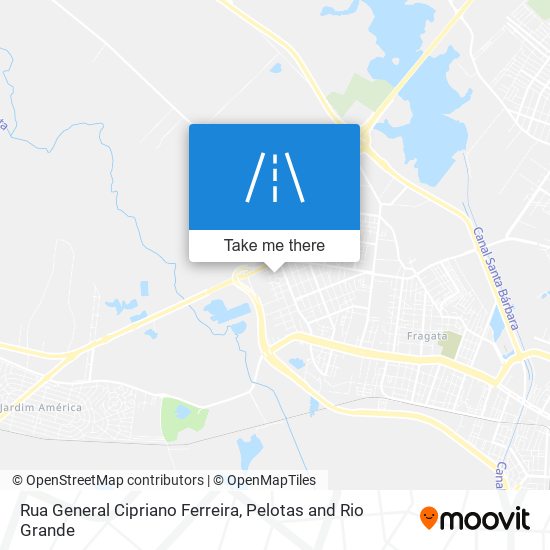 Rua General Cipriano Ferreira map