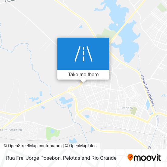 Rua Frei Jorge Posebon map