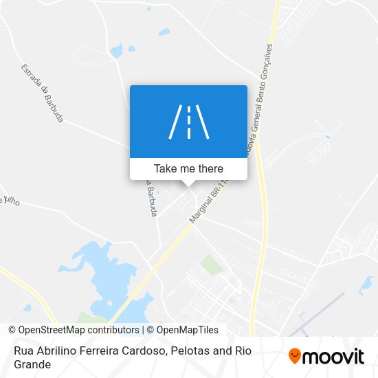 Rua Abrilino Ferreira Cardoso map