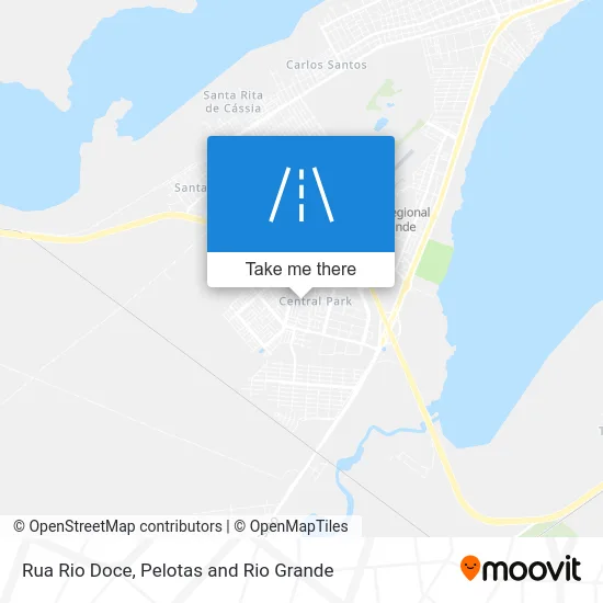 Rua Rio Doce map
