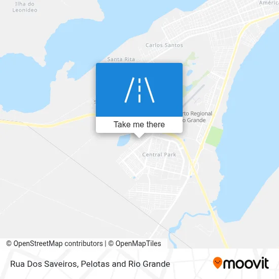 Rua Dos Saveiros map