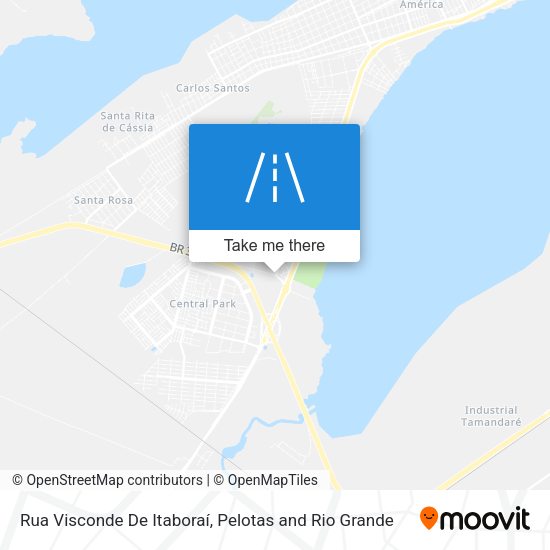 Rua Visconde De Itaboraí map