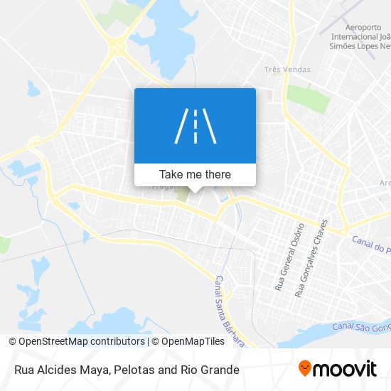 Rua Alcides Maya map