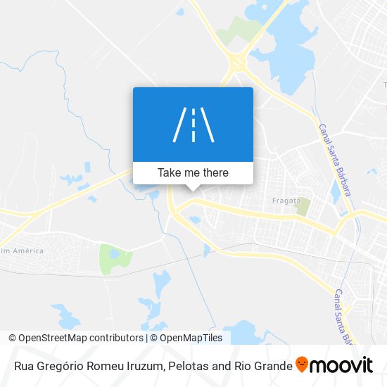 Rua Gregório Romeu Iruzum map