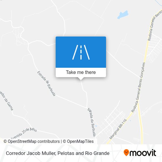 Corredor Jacob Muller map