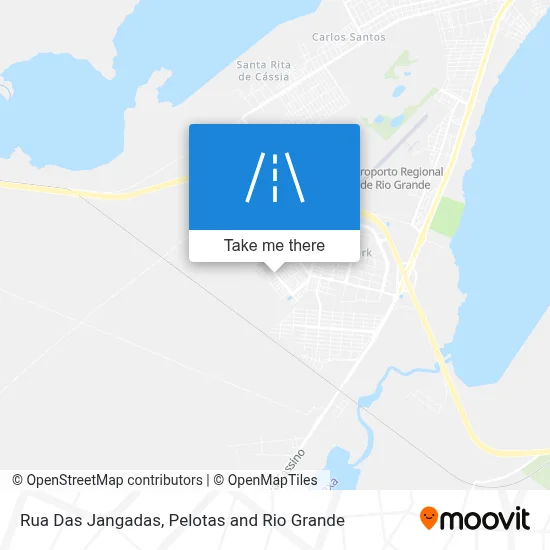 Rua Das Jangadas map