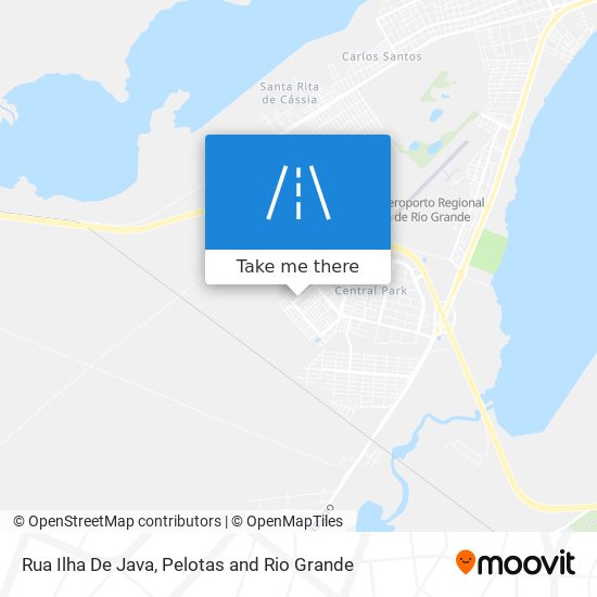 Rua Ilha De Java map