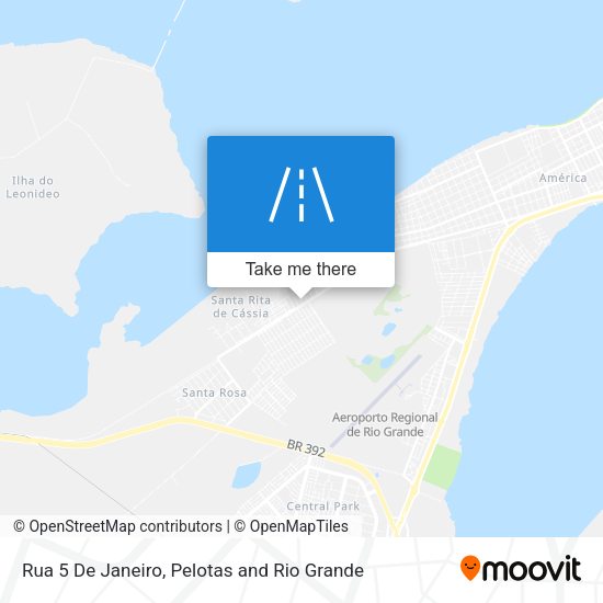 Rua 5 De Janeiro map