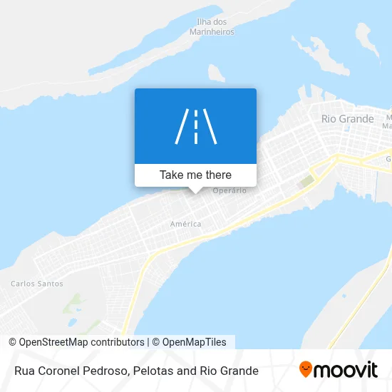 Rua Coronel Pedroso map