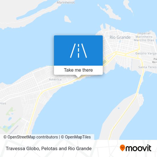 Travessa Globo map