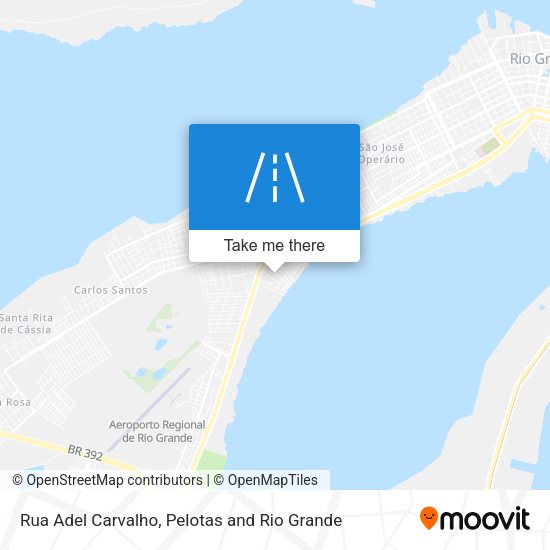 Rua Adel Carvalho map