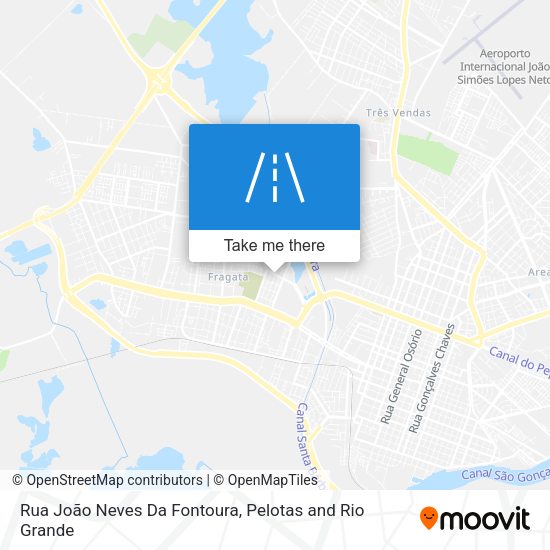 Rua João Neves Da Fontoura map