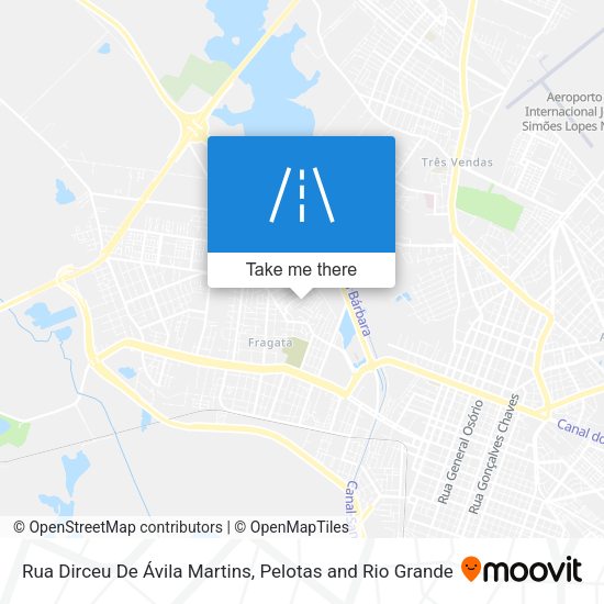 Rua Dirceu De Ávila Martins map