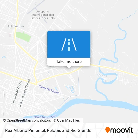Rua Alberto Pimentel map