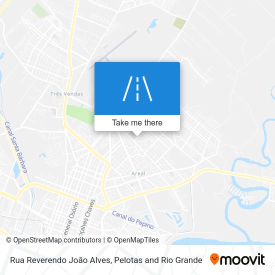Rua Reverendo João Alves map
