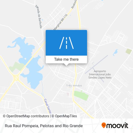 Rua Raul Pompeia map