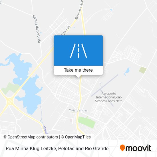 Rua Minna Klug Leitzke map
