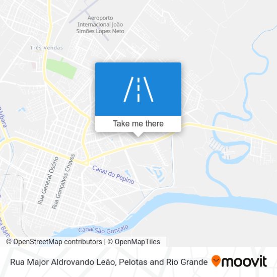 Rua Major Aldrovando Leão map