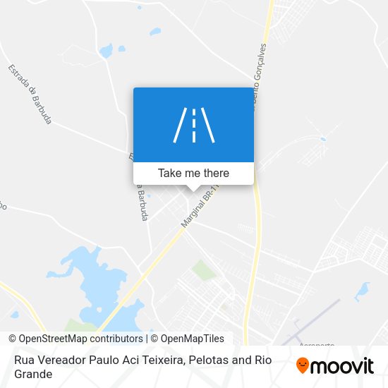 Rua Vereador Paulo Aci Teixeira map