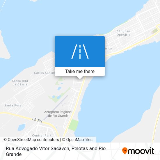 Rua Advogado Vitor Sacaven map