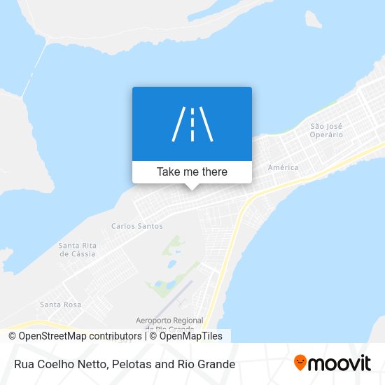 Rua Coelho Netto map