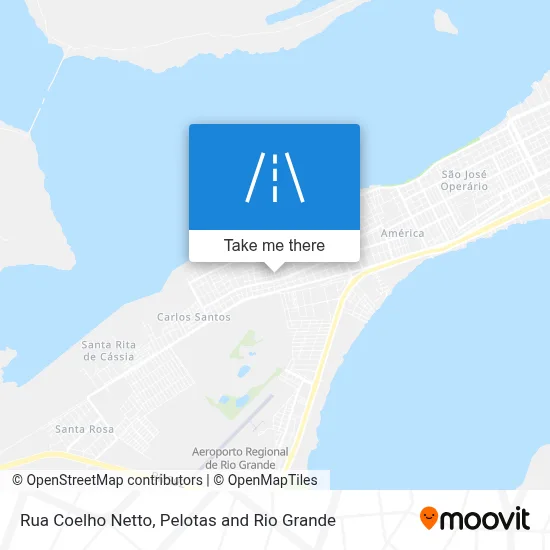 Rua Coelho Netto map