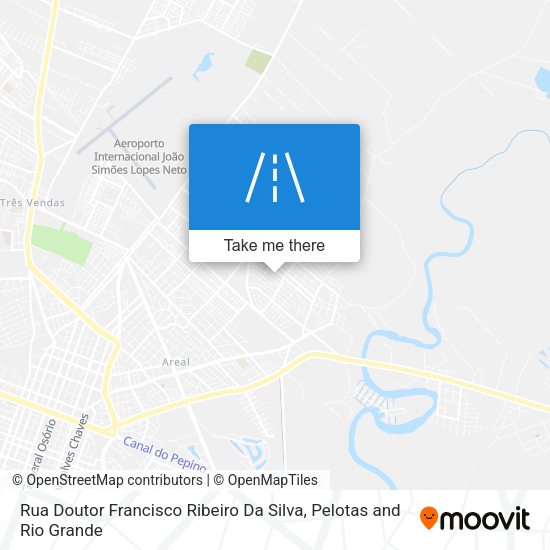 Rua Doutor Francisco Ribeiro Da Silva map