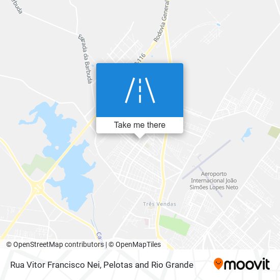 Rua Vitor Francisco Nei map