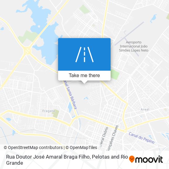 Rua Doutor José Amaral Braga Filho map